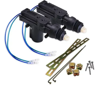 Zone Tech Universal High-Power Door Lock Actuator Kit, 2-Pack photo 2