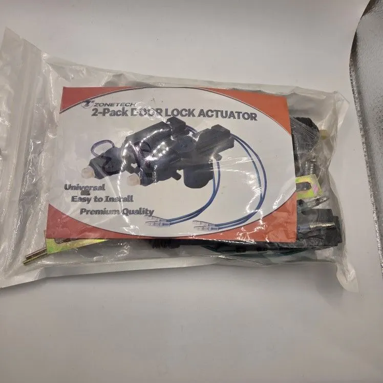 Zone Tech Universal High-Power Door Lock Actuator Kit, 2-Pack