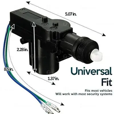 Zone Tech Universal High-Power Door Lock Actuator Kit, 2-Pack photo 7