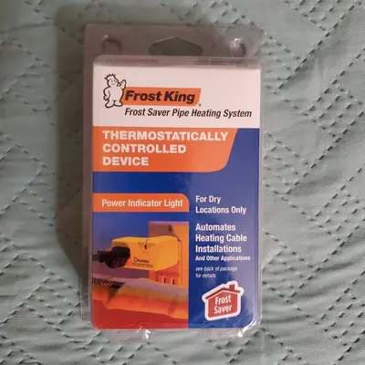 Frost King 099000 Self-Regulating Thermostat for Heat Cable Kits
