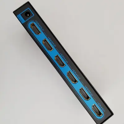 5-Port 4K@60Hz HDMI 2.0 Switch with HDR (No Remote) photo 3