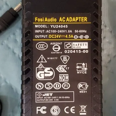 Fosi Audio 24V 4.5A Power Supply for TPA3116 / TDA7498E Amplifiers photo 2