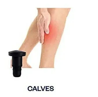 FITPULSE Percussion Muscle Massage Gun with 4 Heads photo 5