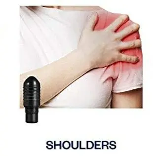 FITPULSE Percussion Muscle Massage Gun with 4 Heads photo 6