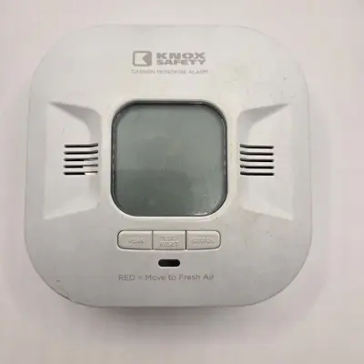 Knox Safety Plug-In Carbon Monoxide Alarm, Digital Display, Voice Alerts photo 5