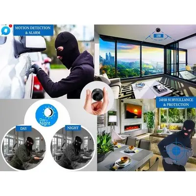 Mini WiFi Hidden Camera Recorder with Memory Card Slot photo 6