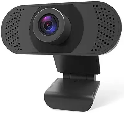 HD 1080P USB Webcam with Microphone, Plug and Play photo 2