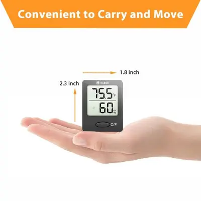 Digital Indoor Hygrometer and Room Thermometer photo 3