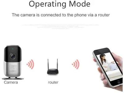 1080P Smart Wireless WiFi Home Security Camera, Two-Way Audio photo 9