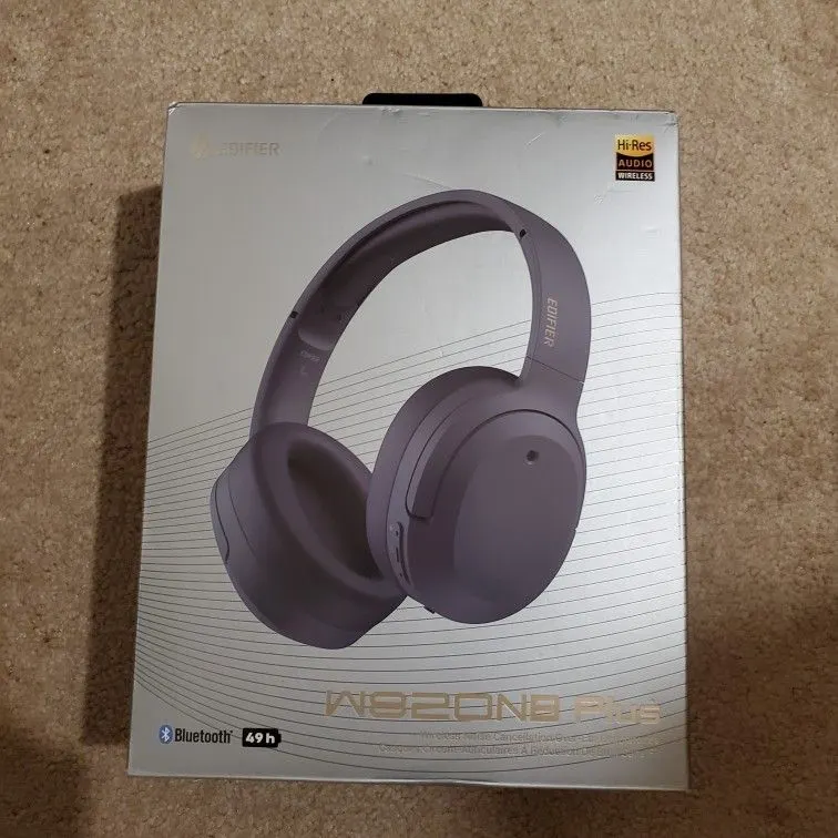 Edifier W820NB Plus Hybrid ANC Wireless Headphones, LDAC Hi-Res