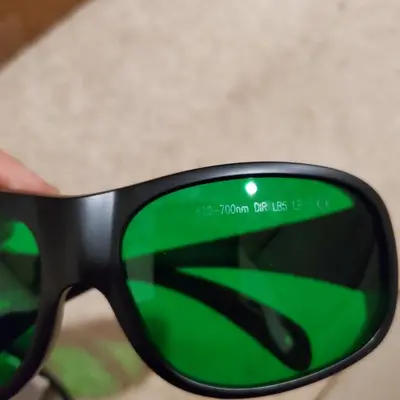 Laser Safety Glasses for Green Laser 620-700nm photo 6