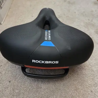 ROCKBROS Soft Breathable Wide MTB Bike Saddle photo 2