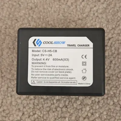 3-Slot Battery Charger for GoPro HERO 8/7/6/5 photo 2