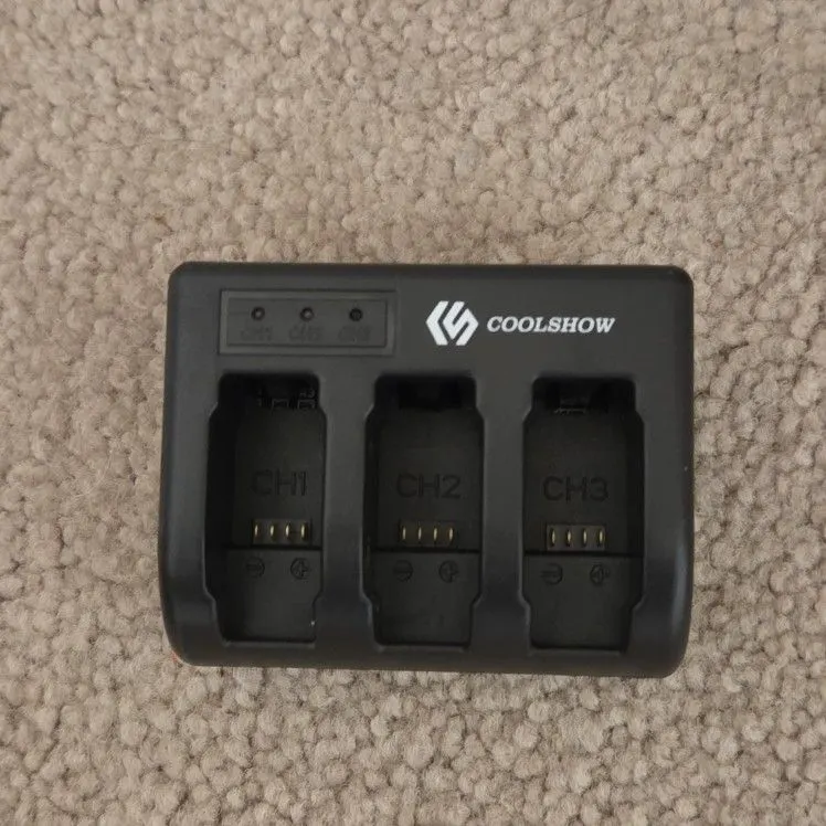 3-Slot Battery Charger for GoPro HERO 8/7/6/5