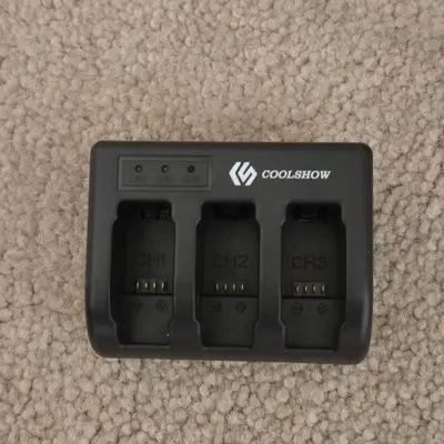 3-Slot Battery Charger for GoPro HERO 8/7/6/5