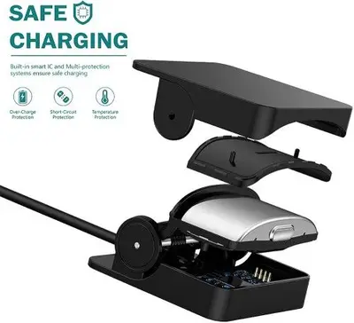 USB Charging Clip Cable for Halo Activity Tracker, 3.3 ft photo 6