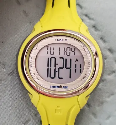 Timex Ironman Sleek 50 Mid-Size Sport Watch, Lime/Yellow (TW5K97700) photo 2