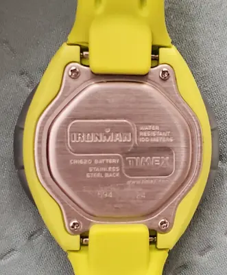 Timex Ironman Sleek 50 Mid-Size Sport Watch, Lime/Yellow (TW5K97700) photo 3