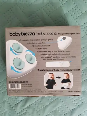 Baby Brezza Sleep and Soothing Baby Massager with Band photo 2
