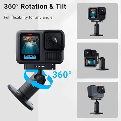 CYNOVA Magnetic Latch Ball Joint Mount for GoPro Hero 13 Black photo 5
