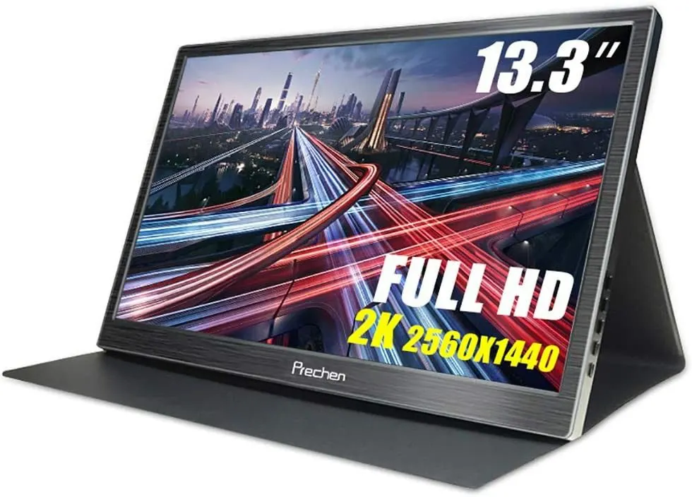 Prechen 13.3" 2K QHD 2560x1440 IPS Portable Monitor