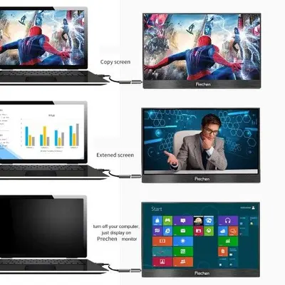 Prechen 13.3" 2K QHD 2560x1440 IPS Portable Monitor photo 4