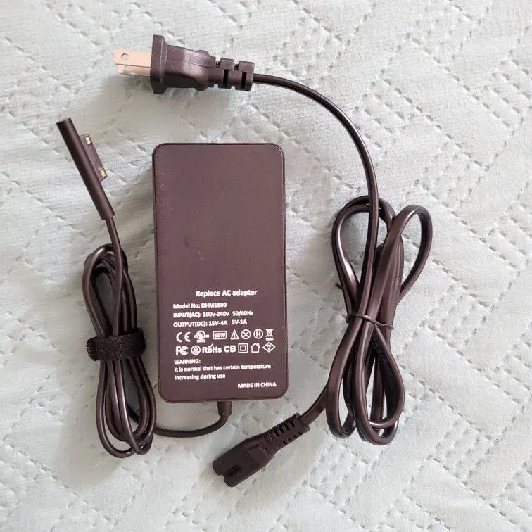 65W 15V 4A Magnetic Charger for Surface Pro and Surface Laptop