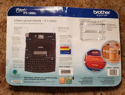 Brother P-Touch PT-1890C Deluxe Home and Office Labeler photo 3