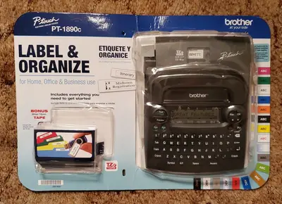 Brother P-Touch PT-1890C Deluxe Home and Office Labeler photo 2