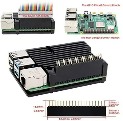 Geekworm Raspberry Pi 4 Armor Aluminum Case photo 7