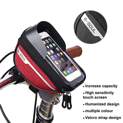 Touchscreen Bike Frame Bag and Phone Holder photo 5