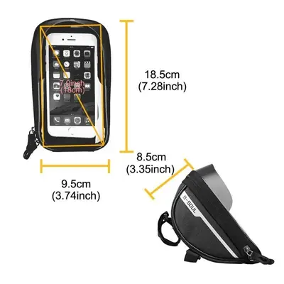 Touchscreen Bike Frame Bag and Phone Holder photo 4