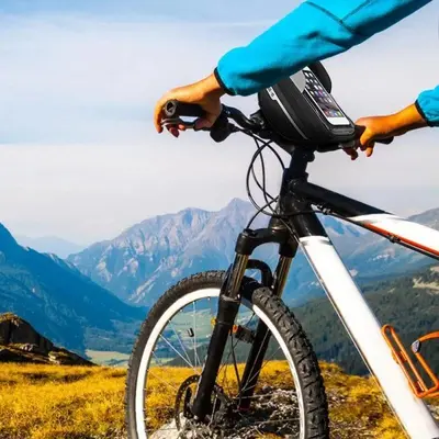 Touchscreen Bike Frame Bag and Phone Holder photo 7