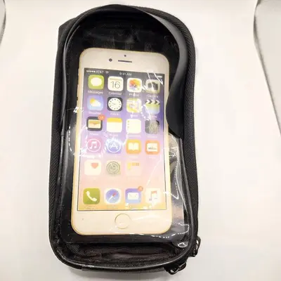 Touchscreen Bike Frame Bag and Phone Holder