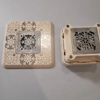 Martha Stewart Magnetic All Over the Page Craft Punch, Snowflakes photo 2
