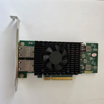 10Gtek 10Gb Dual RJ45 PCIe Network Card, X540 Controller