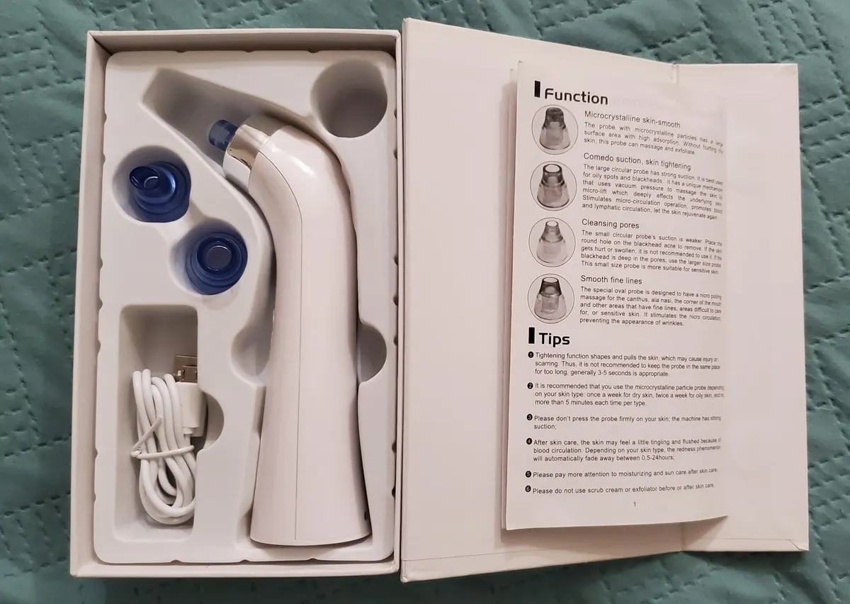 Comedo Suction Blackhead Remover Beauty Device