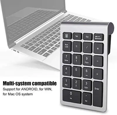 RF304 22-Key Ultra-Thin Wireless Numeric Keypad, 2.4G USB photo 5