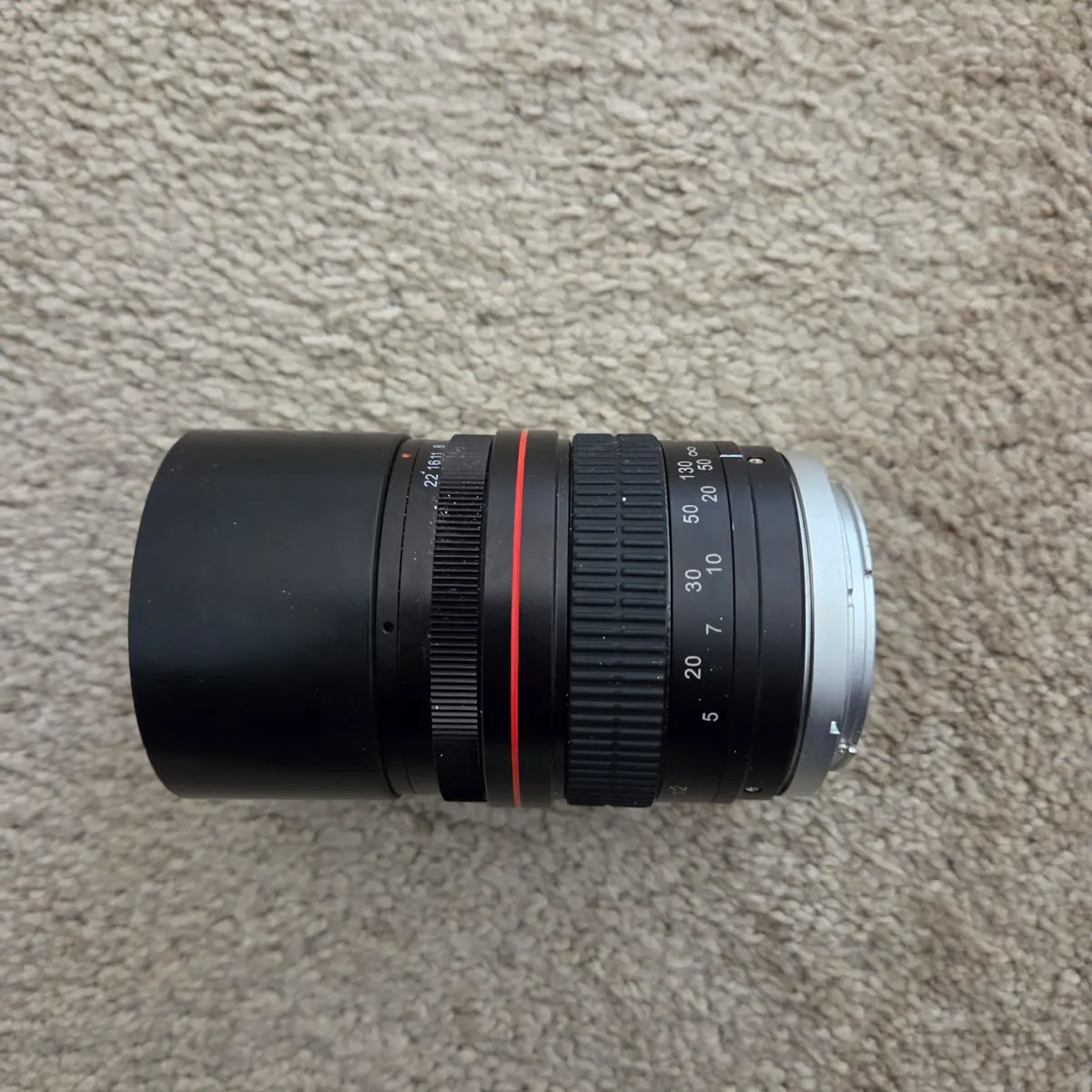 135mm f/2.8 Manual Portrait and Macro Lens, Canon EF Mount, All Metal
