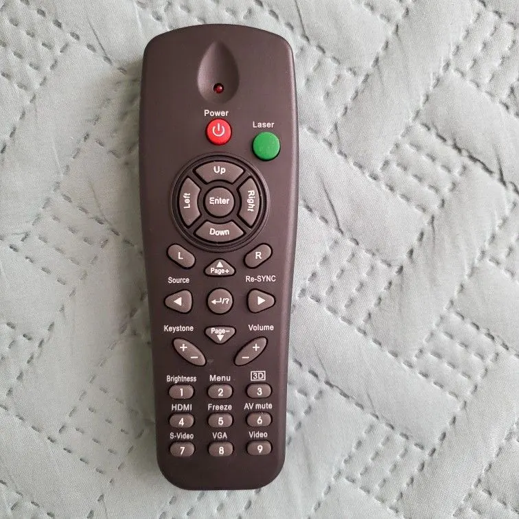 Remote for Optoma DW326, DX229, ES556, EW556, TW766W DLP Projectors