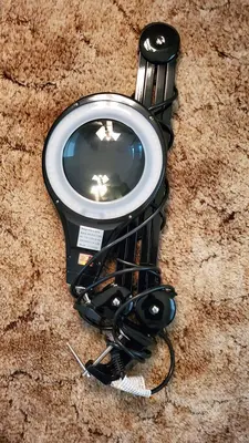 5-Diopter Magnifier Lamp with Bench Clamp photo 2