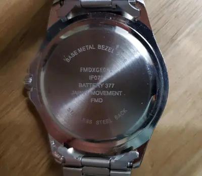 FMD Men's Watch with Japan Movement and Pepsi Bezel photo 2