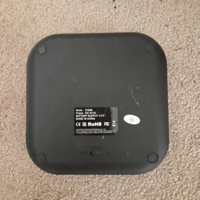Desobry Portable Rechargeable CD Player with Speakers, Bluetooth and FM photo 2