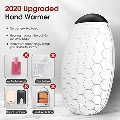 Electric Double-Sided Mini Hand Warmer, Fast Heating photo 9