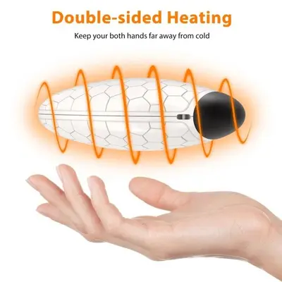 Electric Double-Sided Mini Hand Warmer, Fast Heating photo 8
