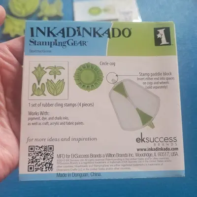 Inkadinkado Stamping Gear Cling Stamps photo 2