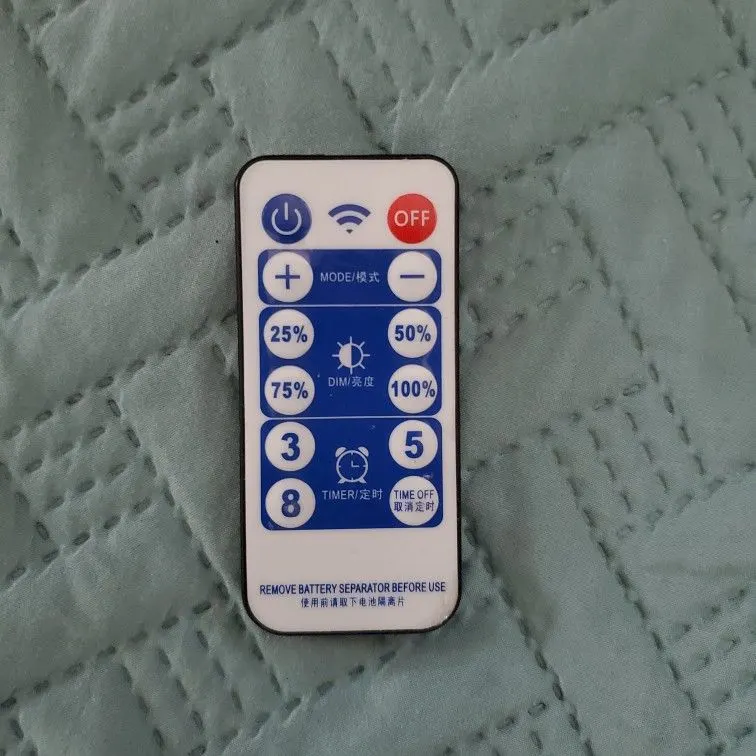 Remote for Solar Globe String Lights and Patio Umbrella Lights