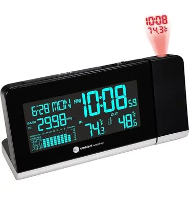 Ambient Weather WS-8460 Projection Clock with 256-Color Display photo 3