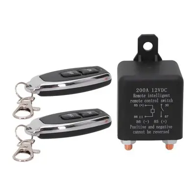 200A 12V Wireless Remote Battery Disconnect Switch