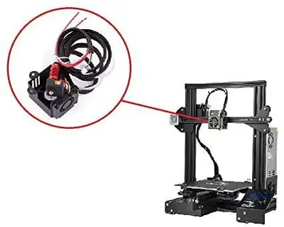 Ender 3 / Ender 3 Pro 24V 40W Fully Assembled Hotend Extruder Kit photo 7